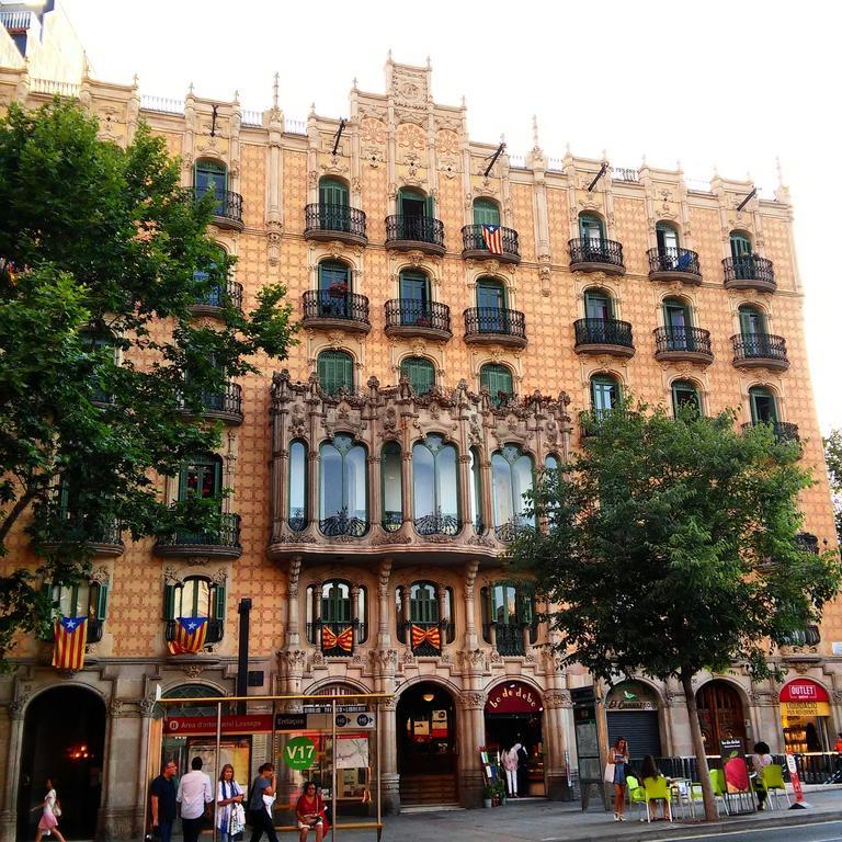 Hostal Lesseps Barcelona Ngoại thất bức ảnh